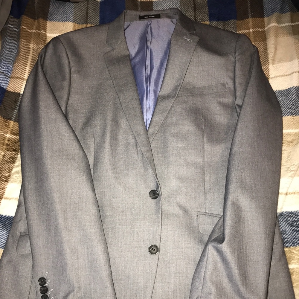 Grey sports jacket!